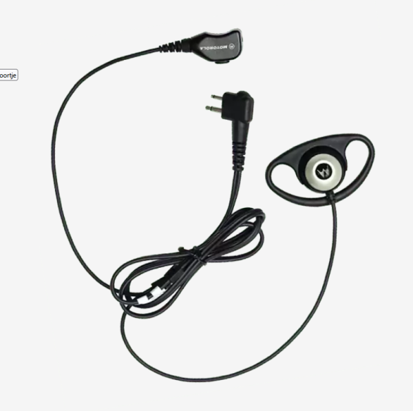 Motorola Muschelohrhörer mit Mikrofon/PTT